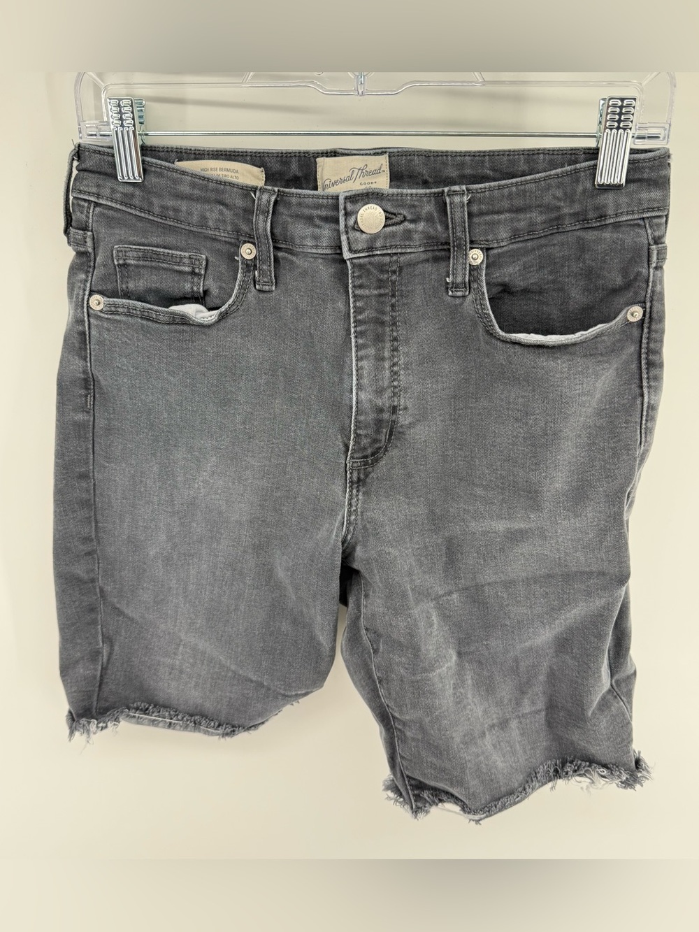 Universal Thread Gray Denim‎ Cutoff Shorts